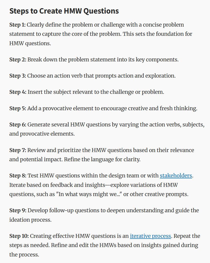 A guide of how to create a HMI question. 