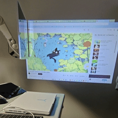 The colour tone looks a bit weird, therefor I tried to modify it. It did not went as what we wanted. 