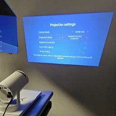 We did some experiment on modifying the perspectives of the projection. 